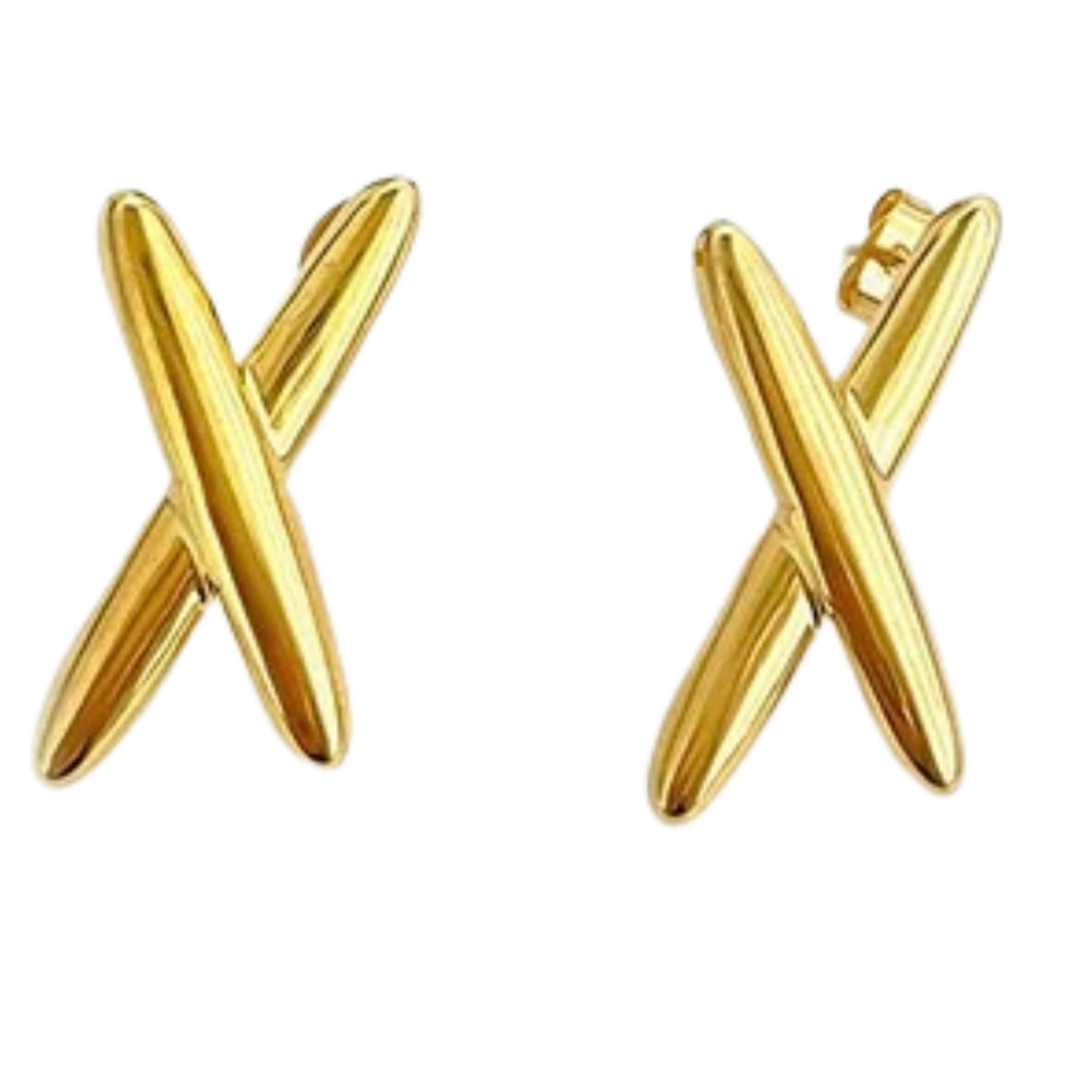 X earrings