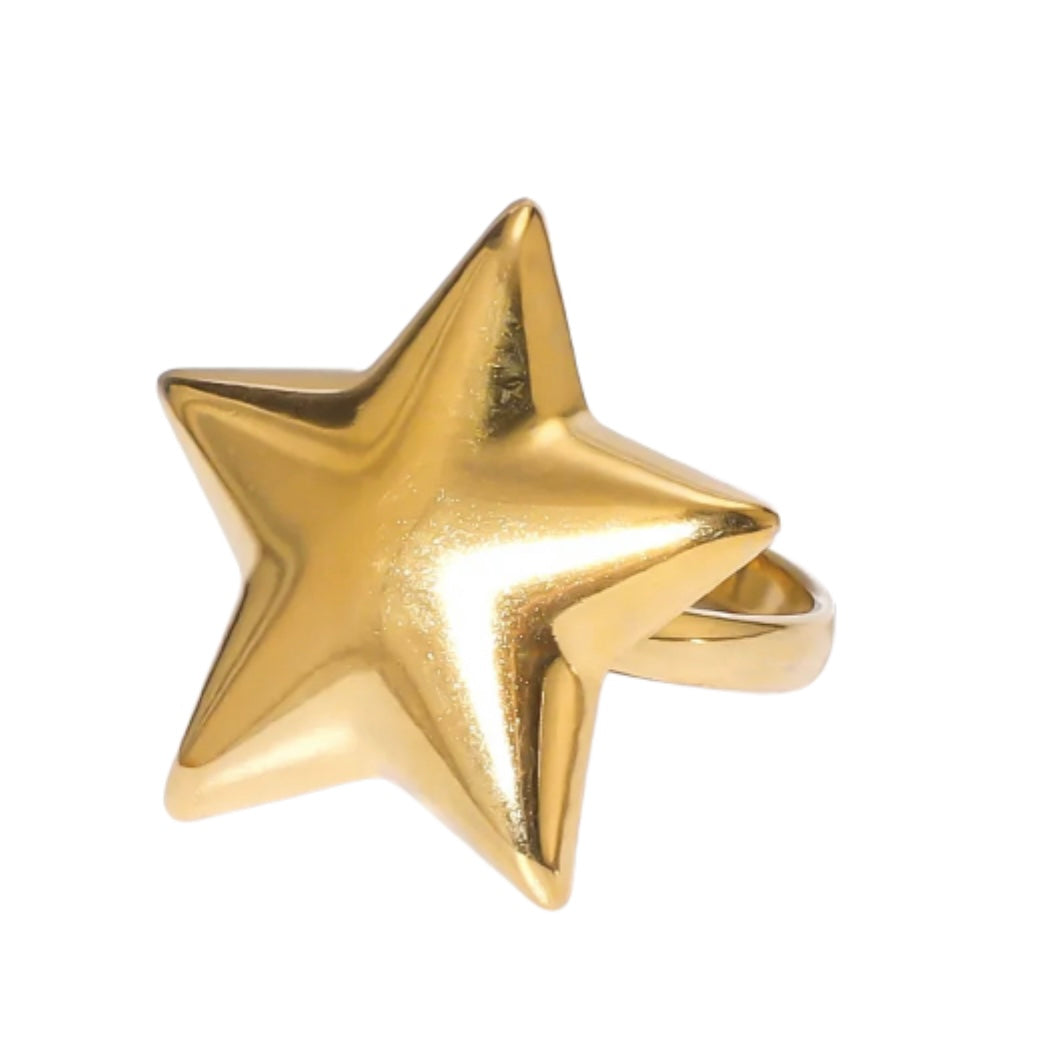 star adjustable ring