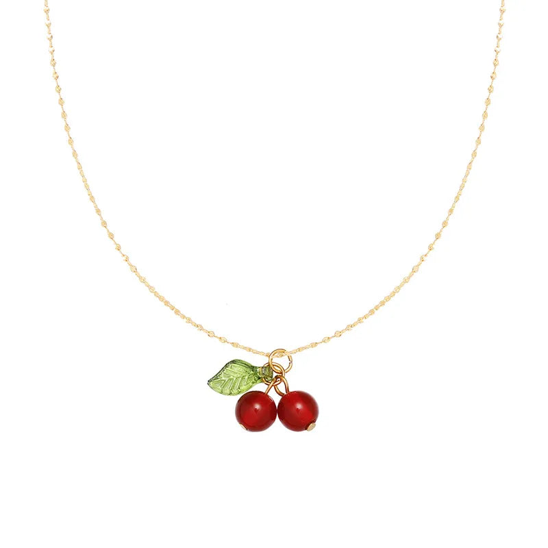 cherry necklace