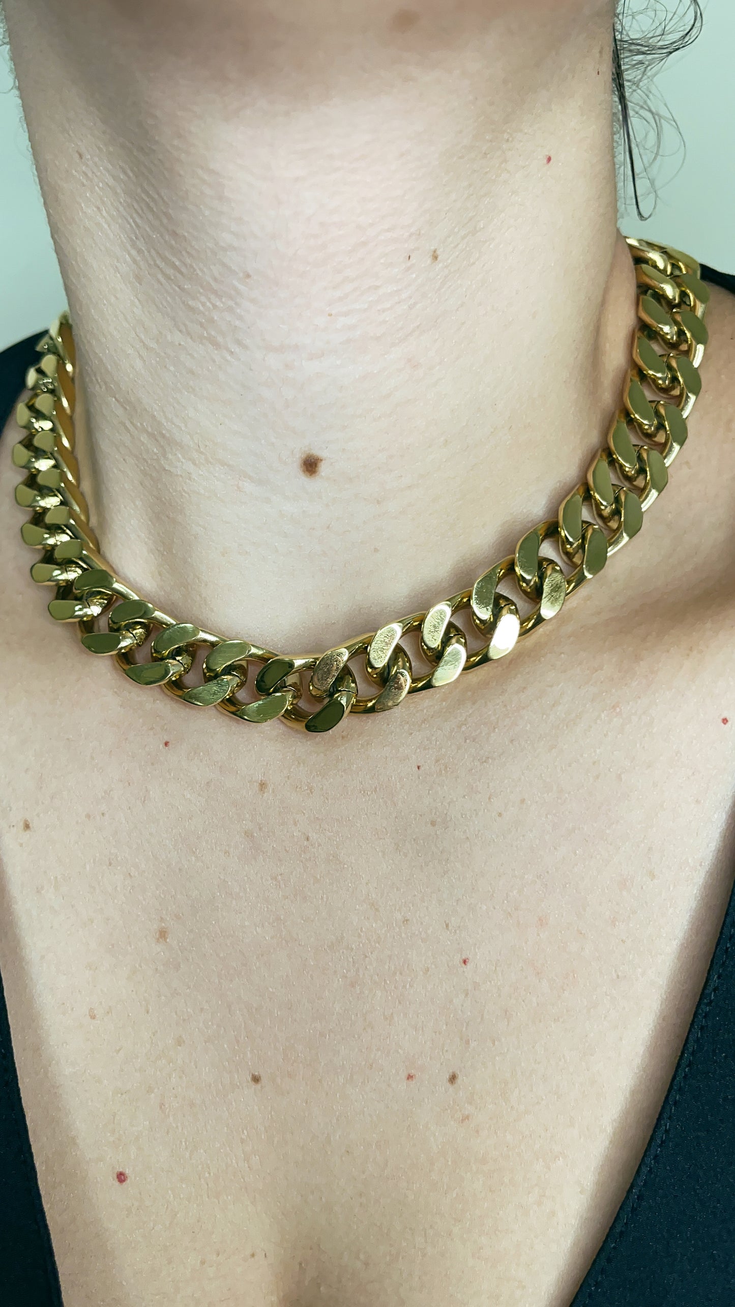 chuncky chain necklace